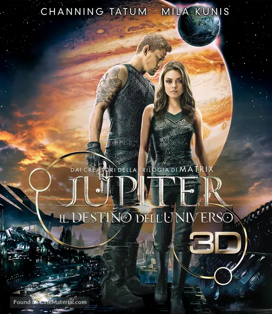 Jupiter Ascending - Italian Blu-Ray movie cover