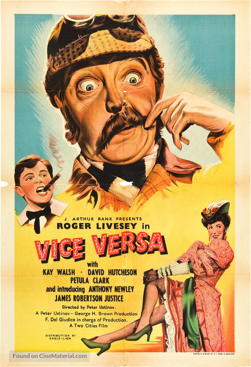 Vice Versa - British Movie Poster