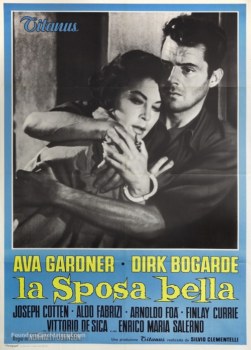 The Angel Wore Red - Italian Movie Poster
