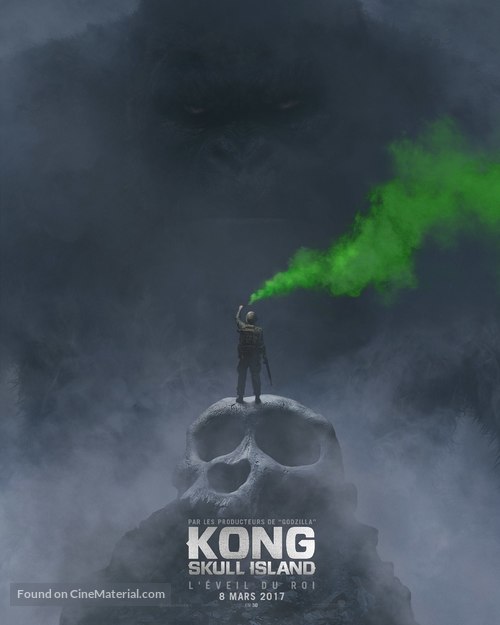 Kong: Skull Island - French Movie Poster