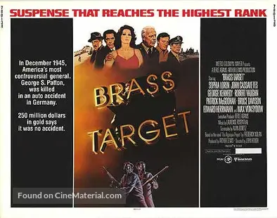 Brass Target - Movie Poster