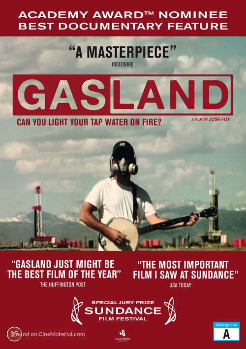 GasLand - Danish DVD movie cover