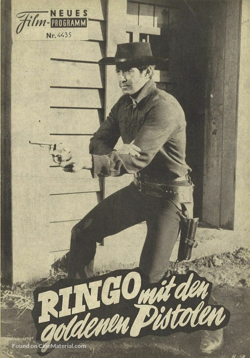 Johnny Oro - Austrian poster