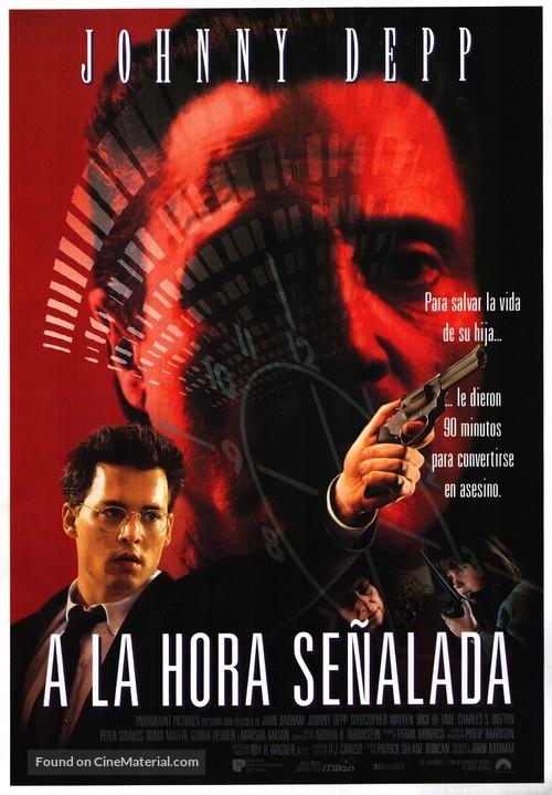 Nick of Time - Spanish Movie Poster