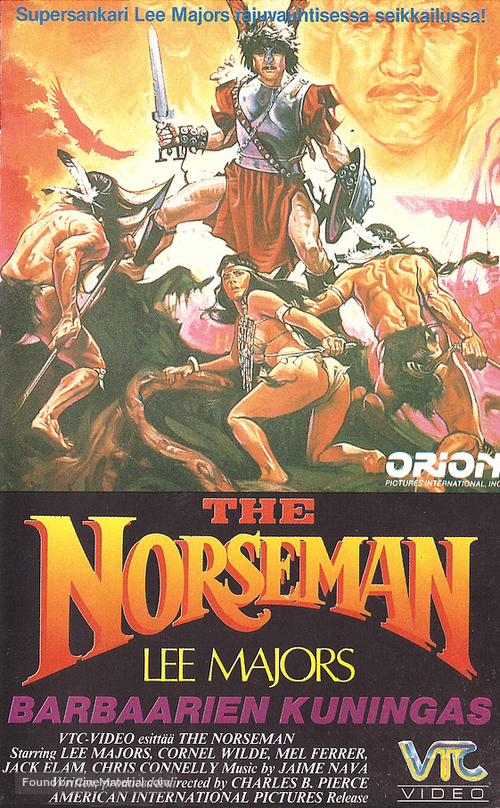 The Norseman - Finnish VHS movie cover