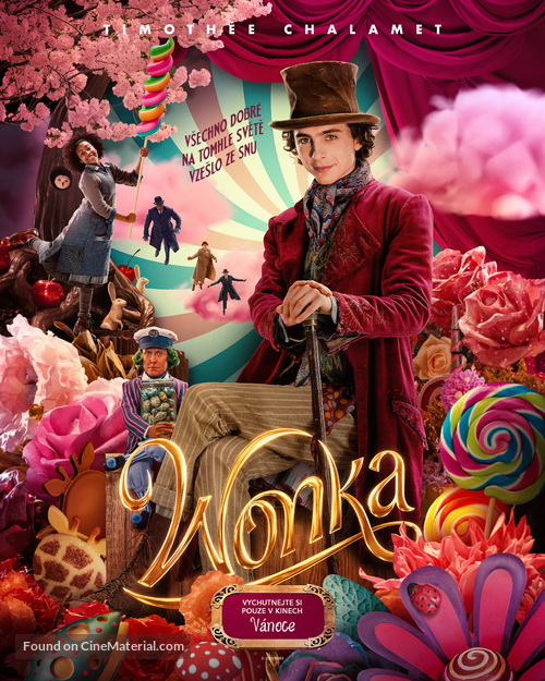 Wonka - Czech Movie Poster