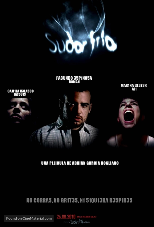 Sudor fr&iacute;o - Argentinian Movie Cover