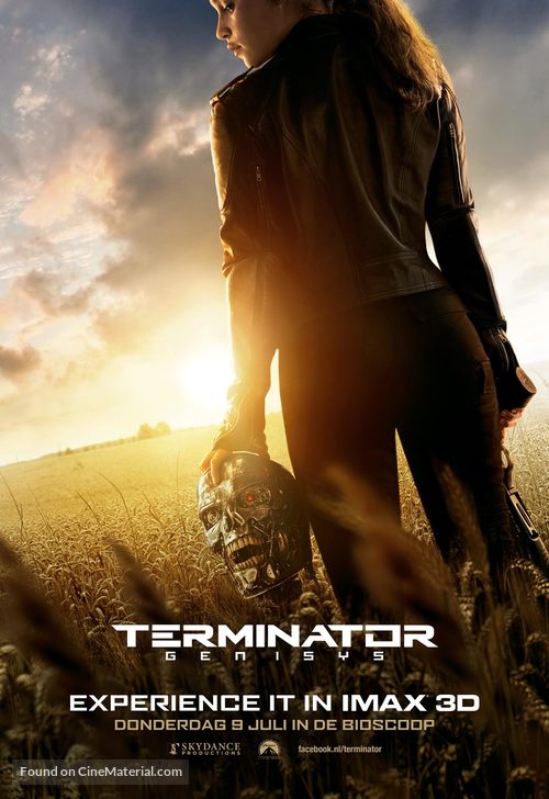 Terminator Genisys - Dutch Movie Poster