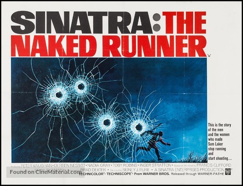 The Naked Runner - British Movie Poster