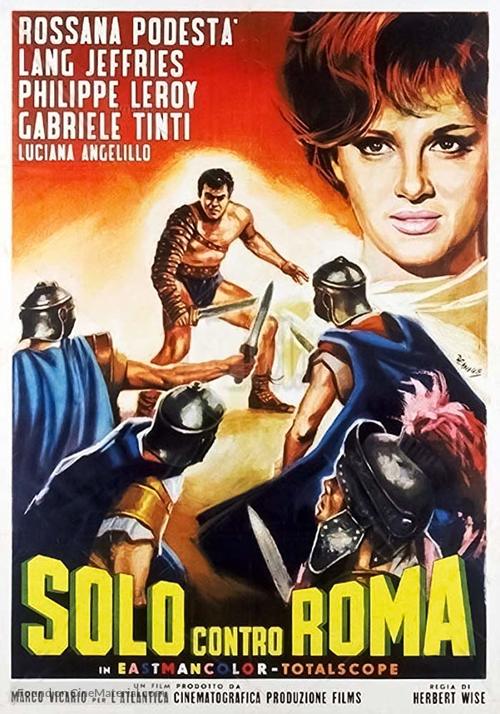 Solo contro Roma - Italian Movie Poster