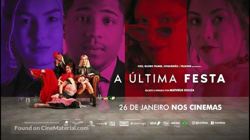 A &Uacute;ltima Festa - Brazilian Movie Poster