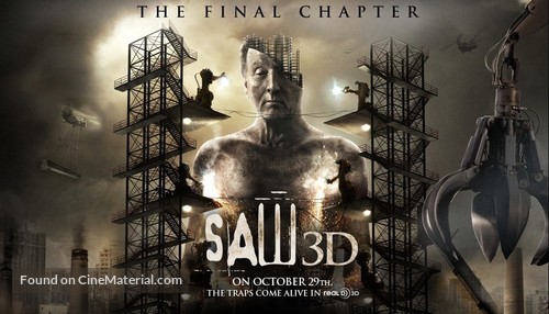 Saw 3D - Movie Poster