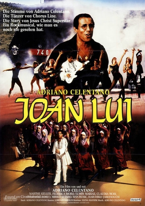 Joan Lui - ma un giorno nel paese arrivo io di luned&igrave; - German Movie Poster