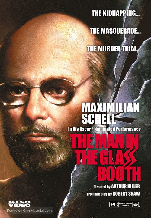 The Man in the Glass Booth - DVD movie cover