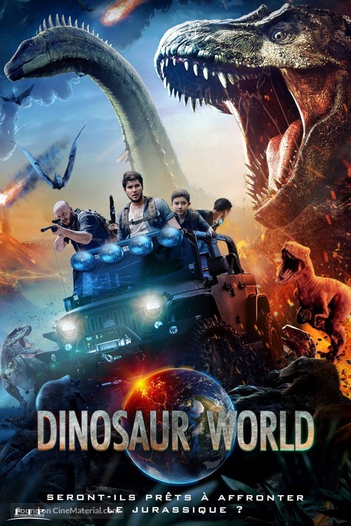 Dinosaur World (2020) French dvd movie cover