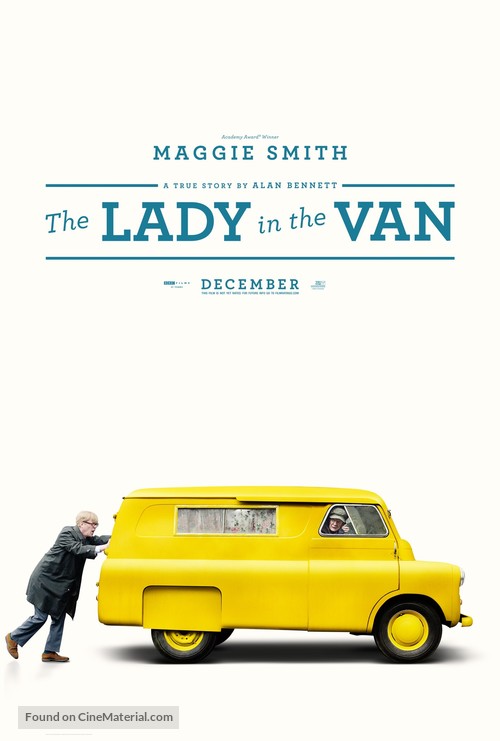 The Lady in the Van - British Movie Poster