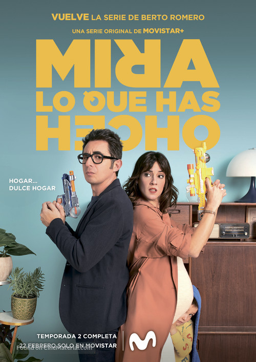 &quot;Mira lo que has hecho&quot; - Spanish Movie Poster