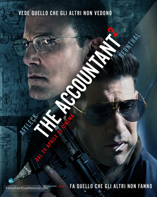 The Accountant 2 - Italian Movie Poster