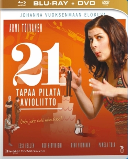 21 tapaa pilata avioliitto - Finnish Blu-Ray movie cover