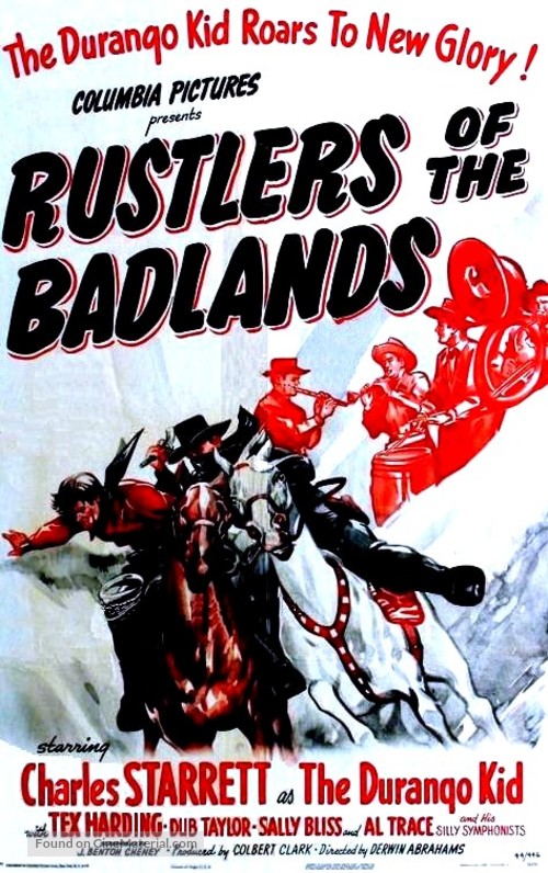 Rustlers of the Badlands - Movie Poster