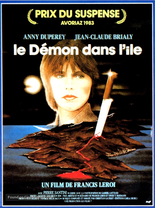 Le d&eacute;mon dans l&#039;&icirc;le - French Movie Poster