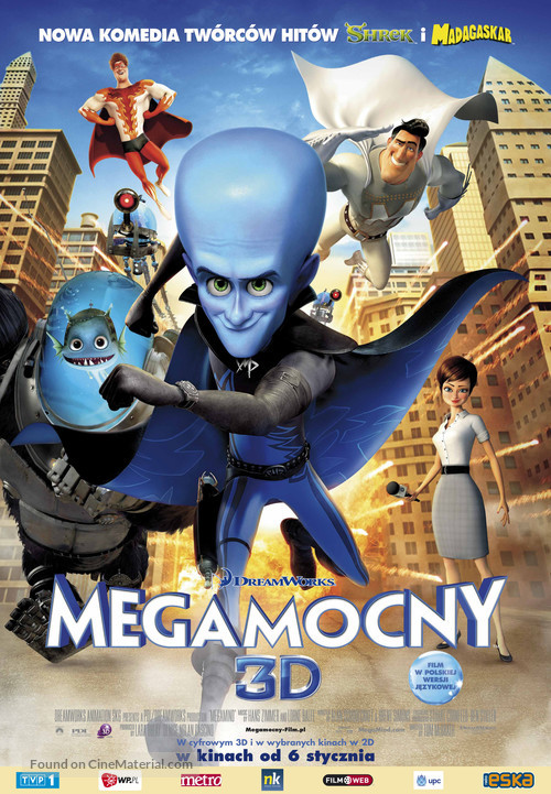 Megamind - Polish Movie Poster