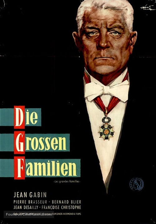 Les grandes familles - German Movie Poster