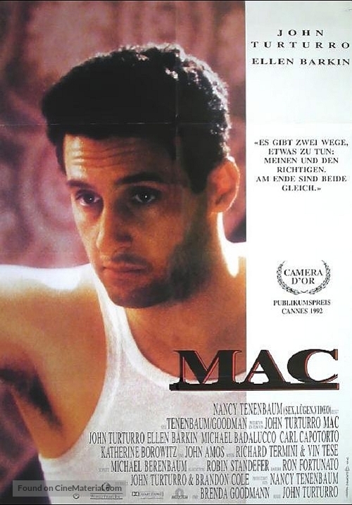 Mac - German Movie Poster