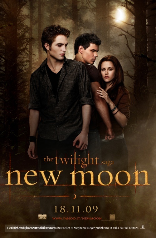 The Twilight Saga: New Moon - Italian Movie Poster