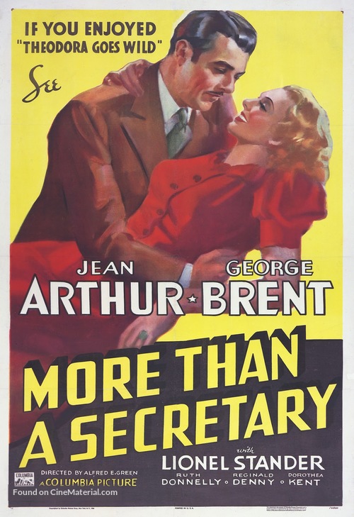 More Than a Secretary - Movie Poster