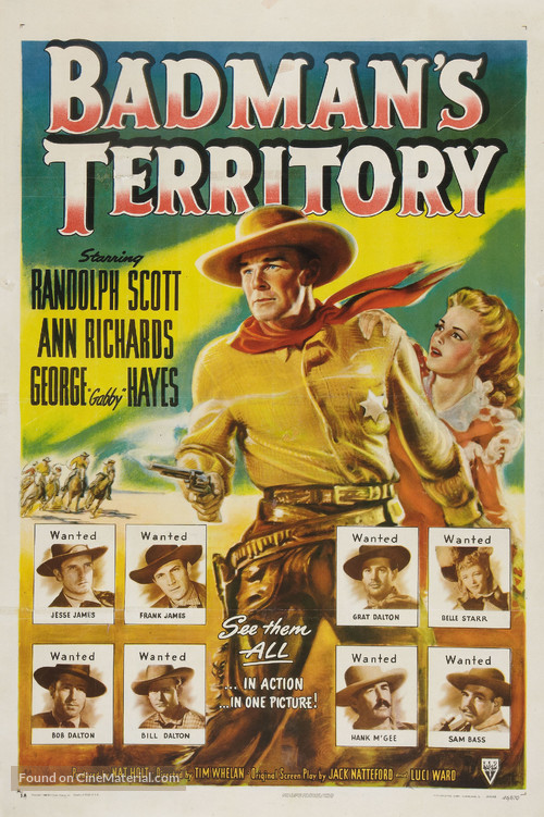 Badman&#039;s Territory - Movie Poster