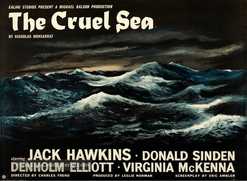 The Cruel Sea - British Movie Poster