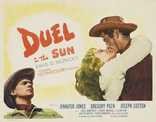 Duel in the Sun - Movie Poster