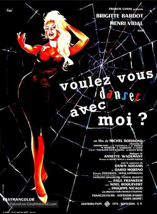 Voulez-vous danser avec moi? - French Movie Poster