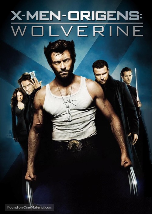 X-Men Origins: Wolverine - Brazilian DVD movie cover