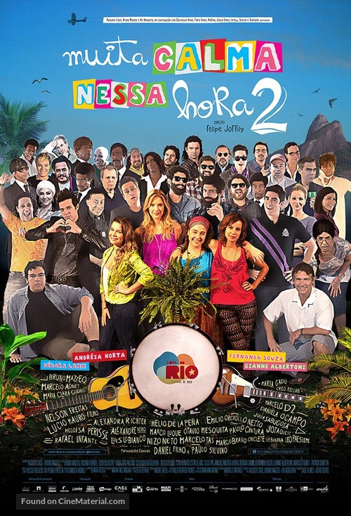 Muita Calma Nessa Hora 2 - Brazilian Movie Poster