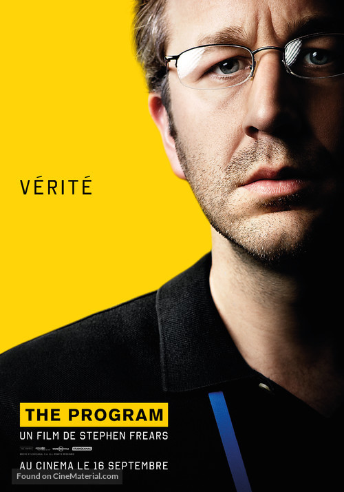 The Program - French Movie Poster