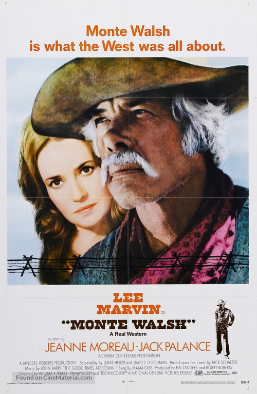 Monte Walsh - Movie Poster