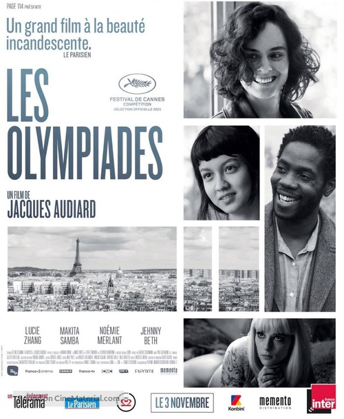 Les Olympiades, Paris 13e - French Movie Poster