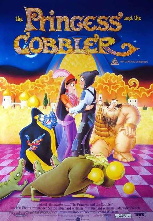 The Princess and the Cobbler - Australian Movie Poster