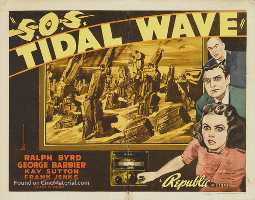 S.O.S. Tidal Wave - Movie Poster