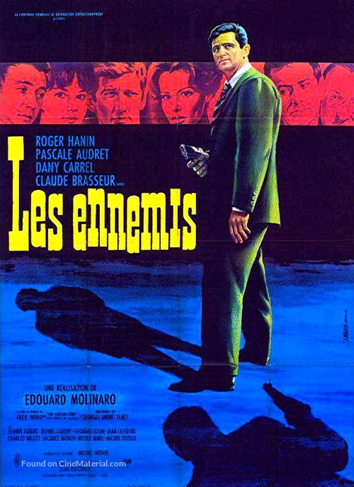 Les ennemis - French Movie Poster