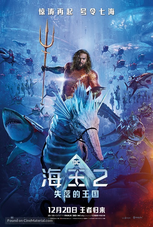 Aquaman and the Lost Kingdom - Chinese Movie Poster