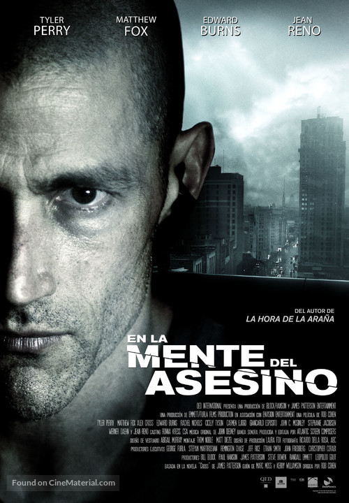 Alex Cross - Spanish Movie Poster