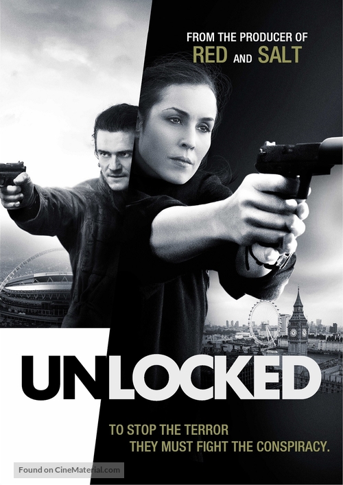 Unlocked - DVD movie cover