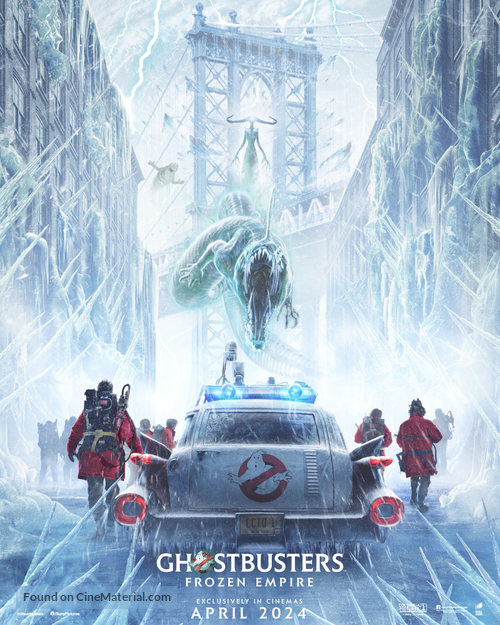 Ghostbusters: Frozen Empire - Malaysian Movie Poster