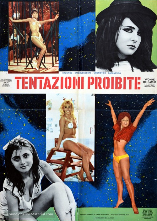 Tentazioni proibite - Italian Movie Poster