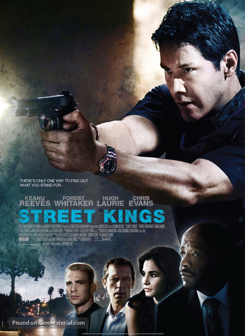 Street Kings - Danish Movie Poster