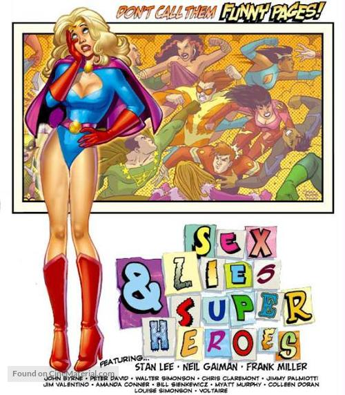 Sex, Lies &amp; Superheroes - poster