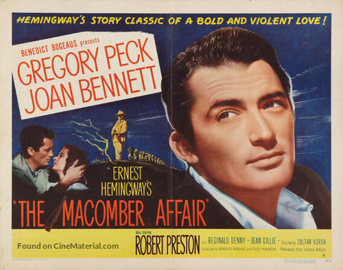 The Macomber Affair - Movie Poster